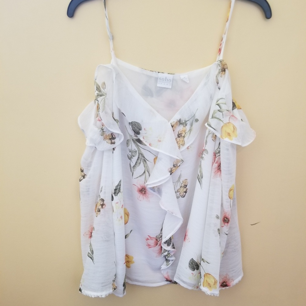 Cold shoulder blouse